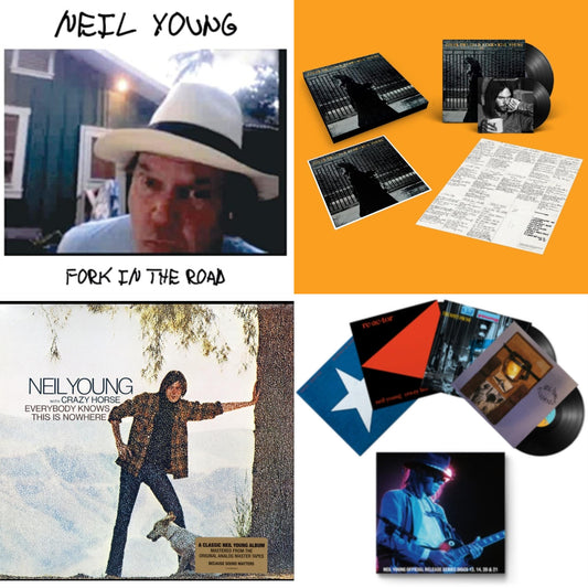 After The Gold Rush (50Th Anniv Ed) & Official Release Series Discs 13, 14, 20 & 21 & Everybody Knows This Is Nowhere & Fork In The Road (140G)