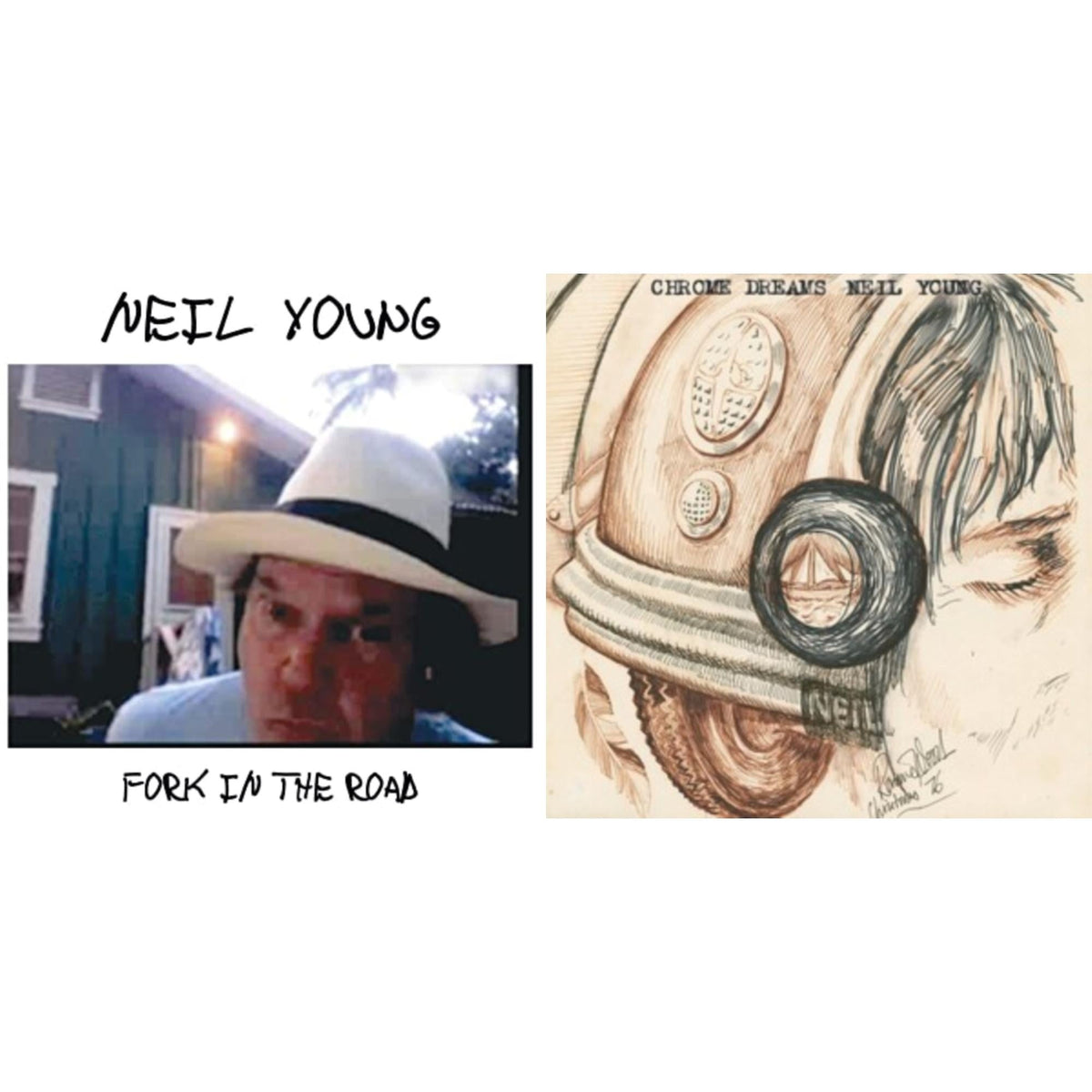Chrome Dreams (2LP) & Fork In The Road (140G)