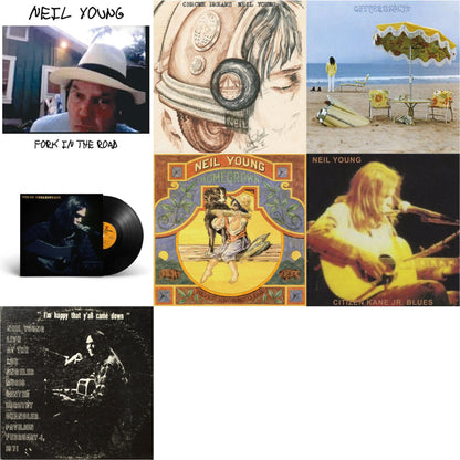 Chrome Dreams (2LP) & Citizen Kane Jr. Blues 1974 (Live At The Bottom Line) & Dorothy Chandler Pavilion 1971 & Young Shakespeare & Homegrown & On The Beach & Fork In The Road (140G)