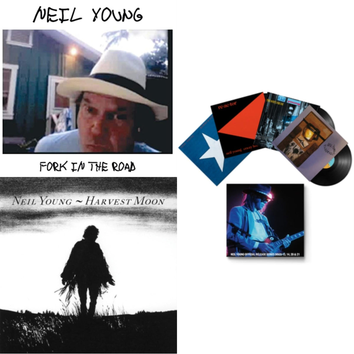 Official Release Series Discs 13, 14, 20 & 21 & Harvest Moon (2LP) & Fork In The Road (140G)