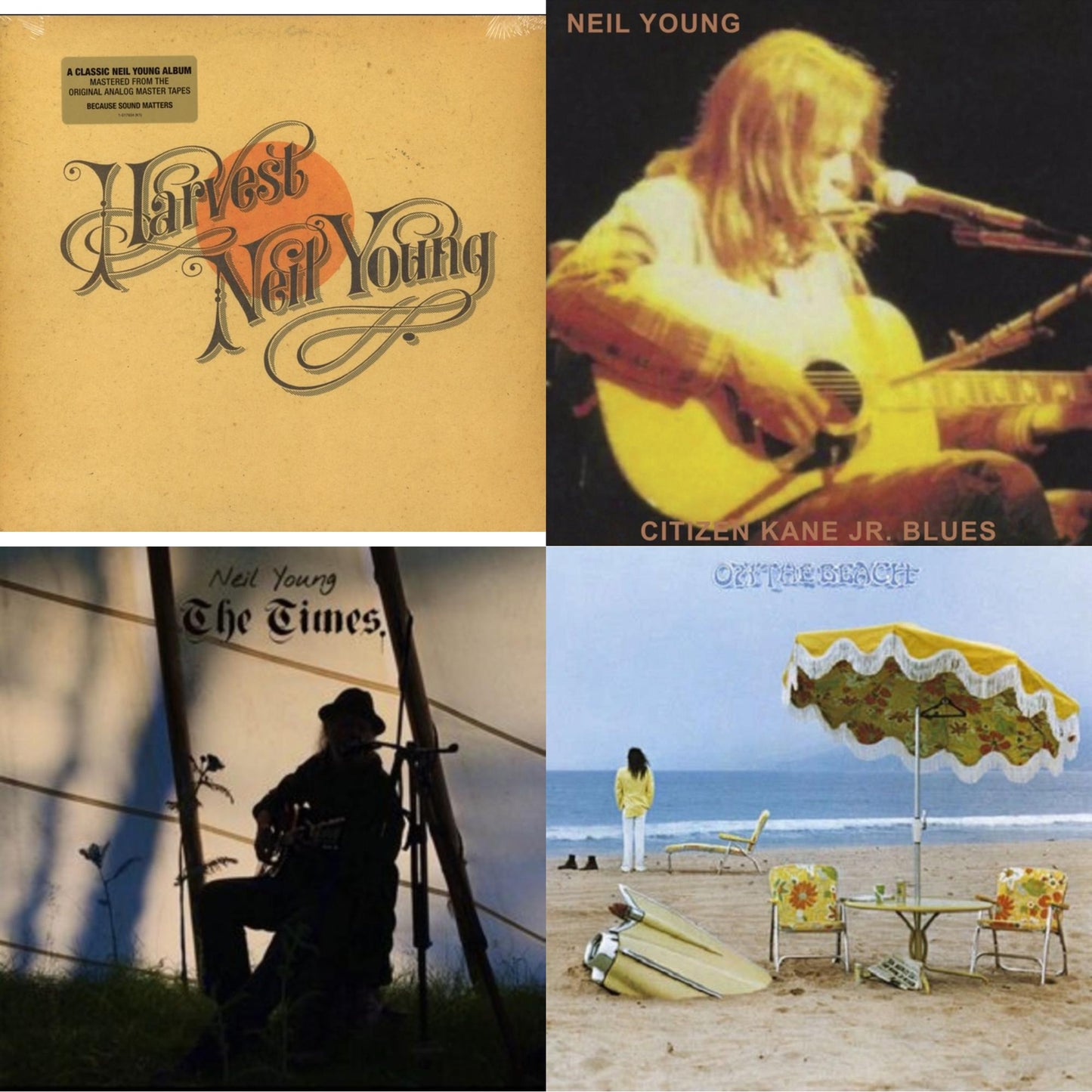 Citizen Kane Jr. Blues 1974 (Live At The Bottom Line) & Times & On The Beach & Harvest