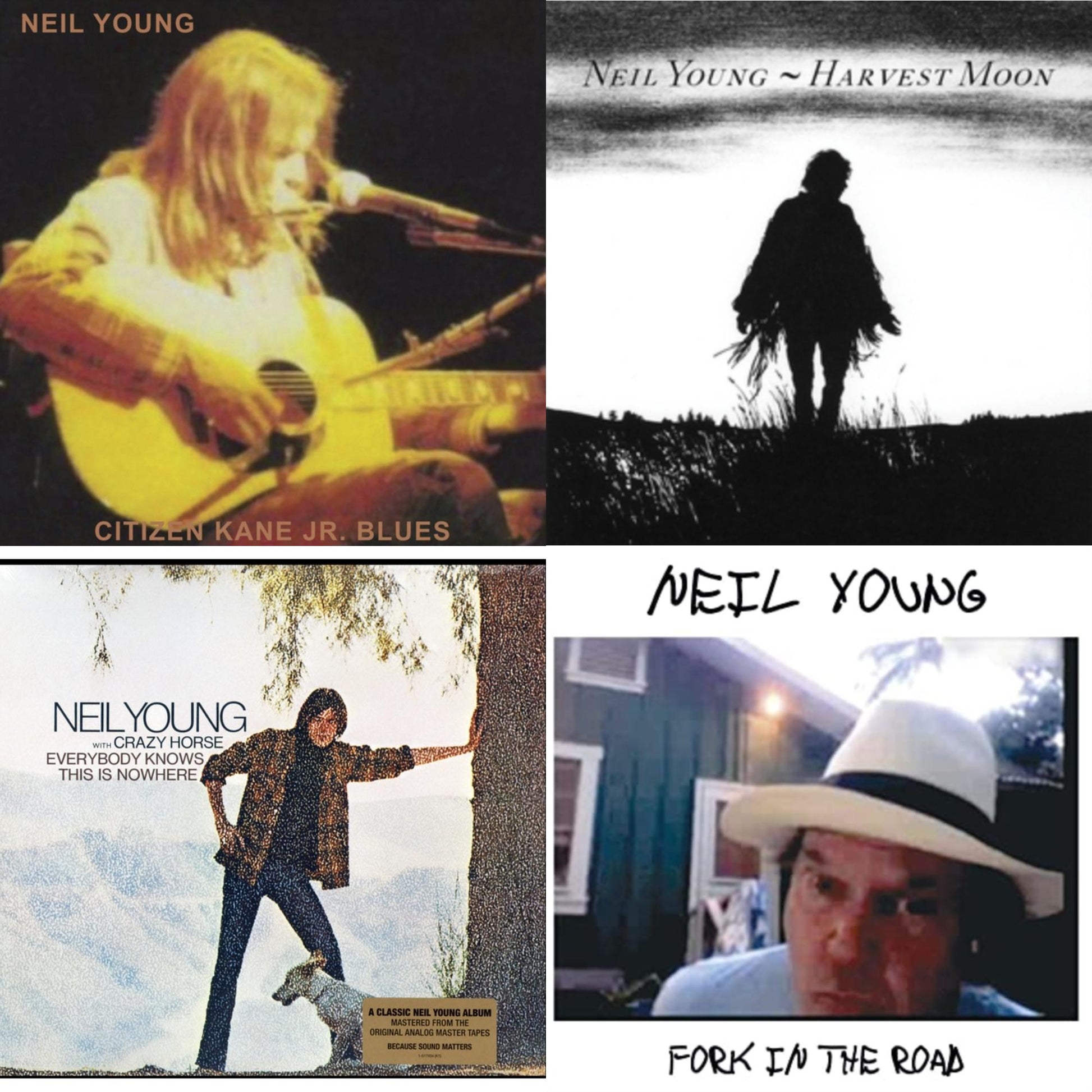 This is a 4 LP Vinyl SKU bundle.
1.This LP Vinyl is brand new.Format: LP VinylThis item's title is: Citizen Kane Jr. Blues 1974 (Live At The Bottom Line)Artist: Neil YoungLabel: REPRISEBarcode: 093624885108Release Date: 5/20/2022
2.This LP Vinyl is brand new.