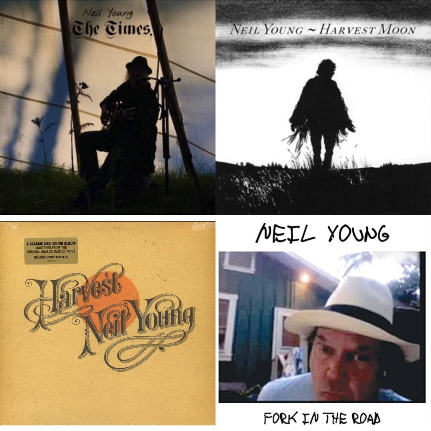 This is a 4 LP Vinyl SKU bundle.
1.This LP Vinyl is brand new.Format: LP VinylThis item's title is: TimesArtist: Neil YoungLabel: WARNER BROSBarcode: 093624885788Release Date: 2/19/2021
2.This LP Vinyl is brand new.