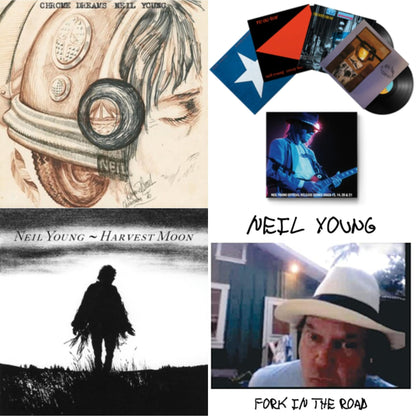 Chrome Dreams (2LP) & Official Release Series Discs 13, 14, 20 & 21 & Harvest Moon (2LP) & Fork In The Road (140G)