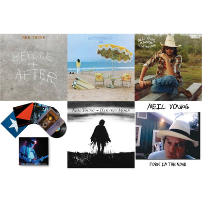 Before & After (Clear LP Vinyl) (I) & On The Beach (Clear LP Vinyl/50Th Ann) & Oceanside Countryside & Official Release Series Discs 13, 14, 20 & 21 & Harvest Moon (2LP) & Fork In The Road (140G)