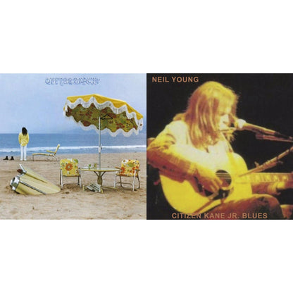 This is a 2 LP Vinyl SKU bundle.
1.This LP Vinyl is brand new.Format: LP VinylThis item's title is: On The BeachArtist: Neil YoungLabel: REPRISEBarcode: 093624938491Release Date: 9/6/2016
2.This LP Vinyl is brand new.Format: LP VinylThis item's title is: Citizen Kane Jr.