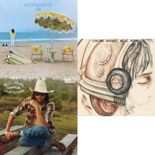 On The Beach (Clear LP Vinyl/50Th Ann) & Oceanside Countryside & Chrome Dreams (2LP)