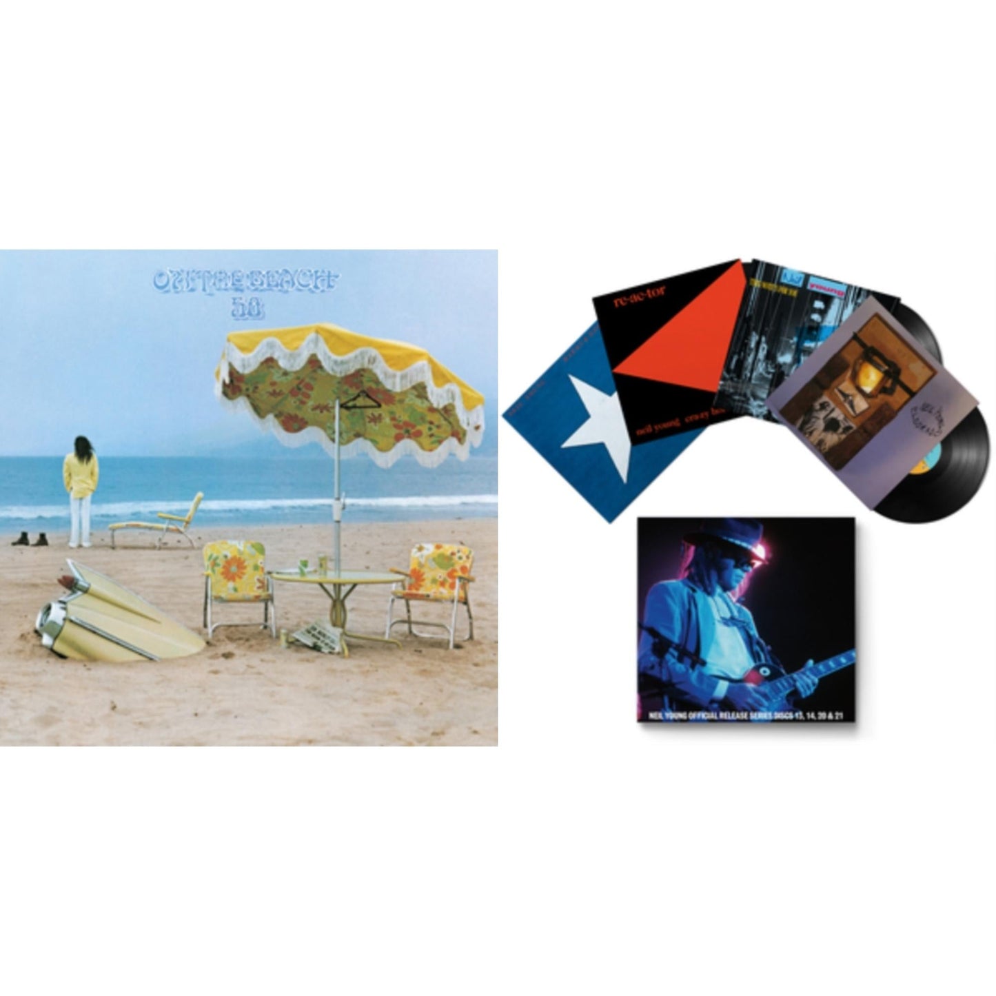 On The Beach (Clear LP Vinyl/50Th Ann) & Official Release Series Discs 13, 14, 20 & 21