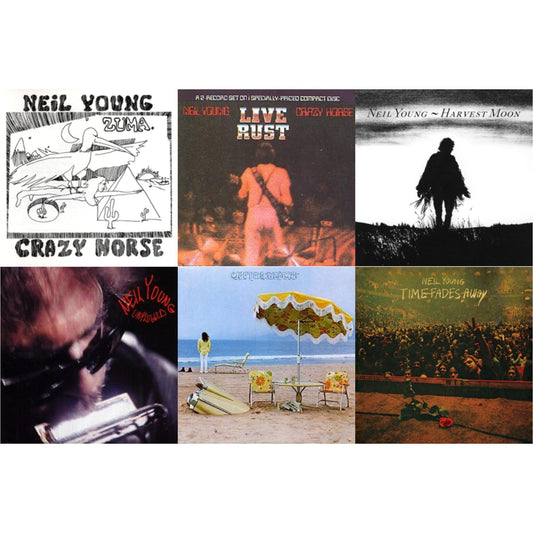 Zuma & Live Rust & Harvest Moon & Unplugged & On The Beach & Time Fades Away