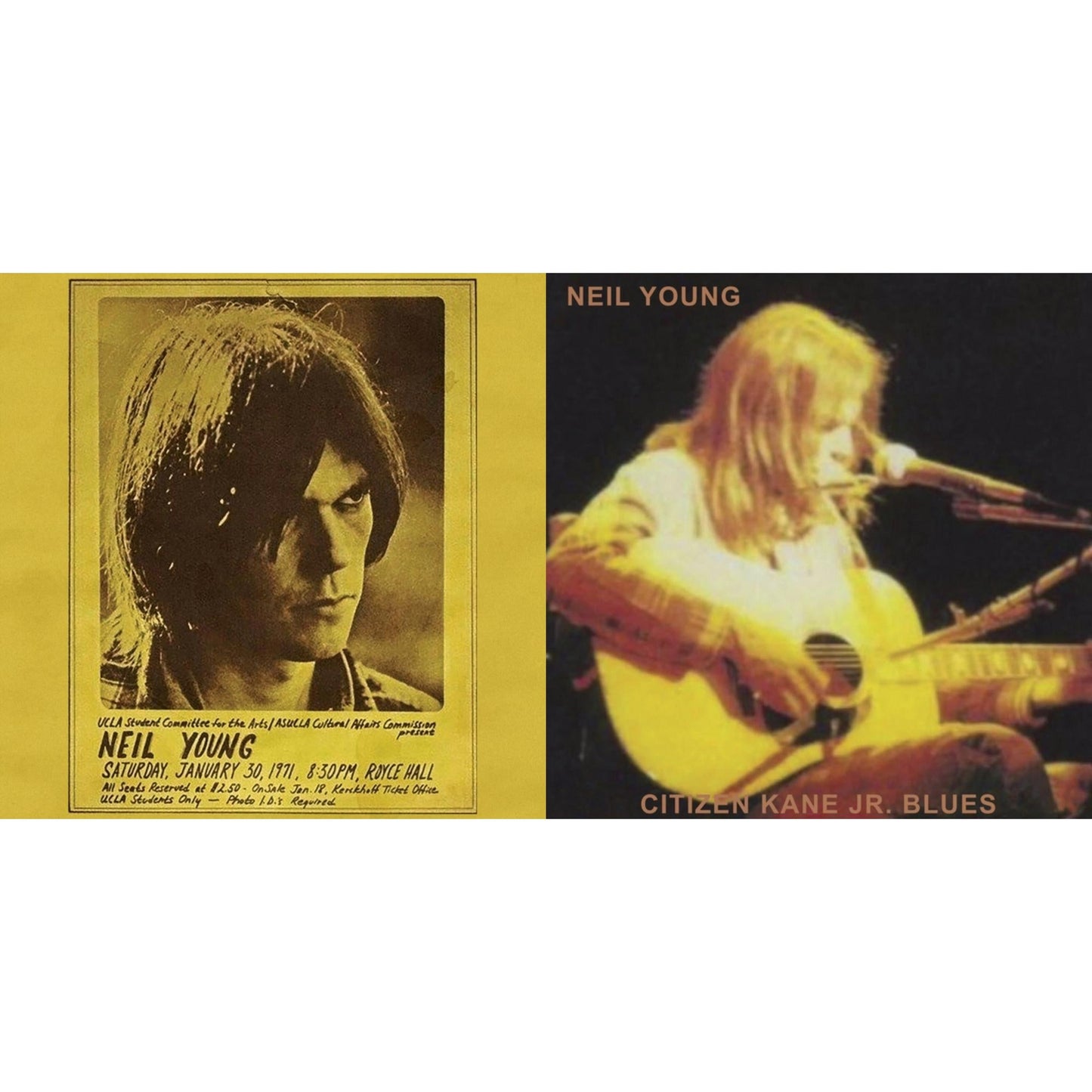 This is a 2 LP Vinyl SKU bundle.
1.This LP Vinyl is brand new.Format: LP VinylMusic Style: Italo-DiscoThis item's title is: Royce Hall 1971Artist: Neil YoungLabel: REPRISEBarcode: 093624885085Release Date: 6/3/2022
2.This LP Vinyl is brand new.