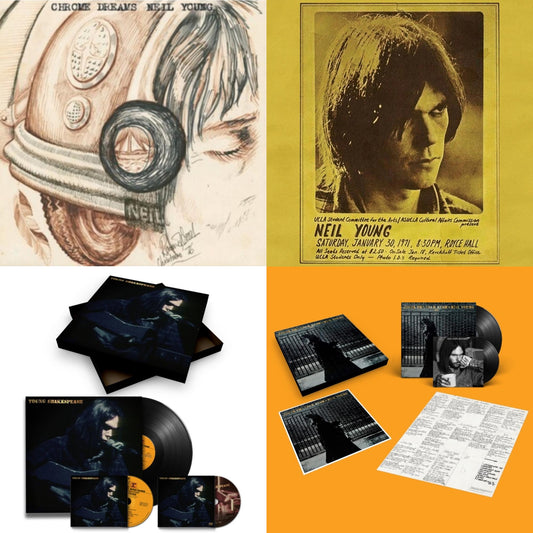 Chrome Dreams (2LP) & Royce Hall 1971 & Young Shakespeare (Deluxe) & After The Gold Rush (50Th Anniv Ed)