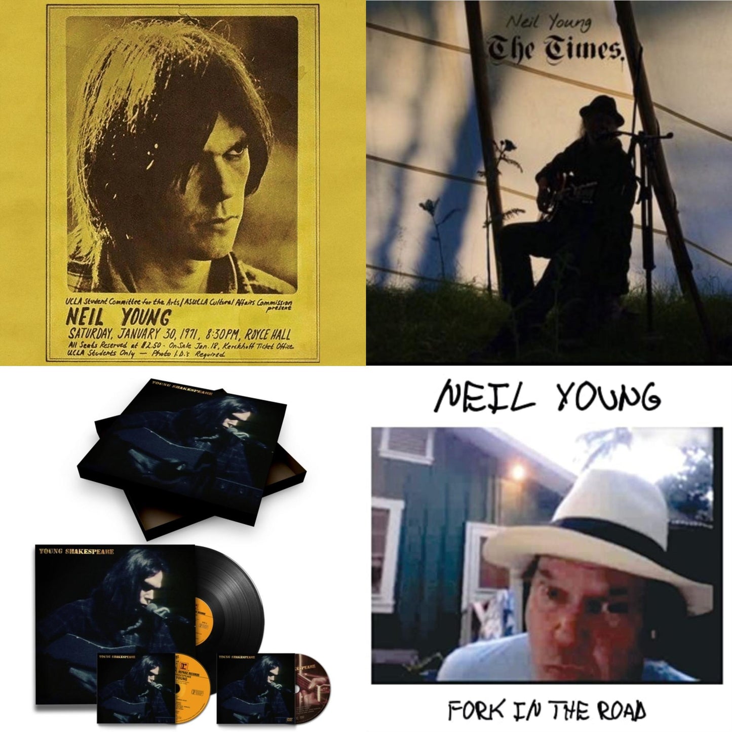 Royce Hall 1971 & Times & Young Shakespeare (Deluxe) & Fork In The Road (140G)