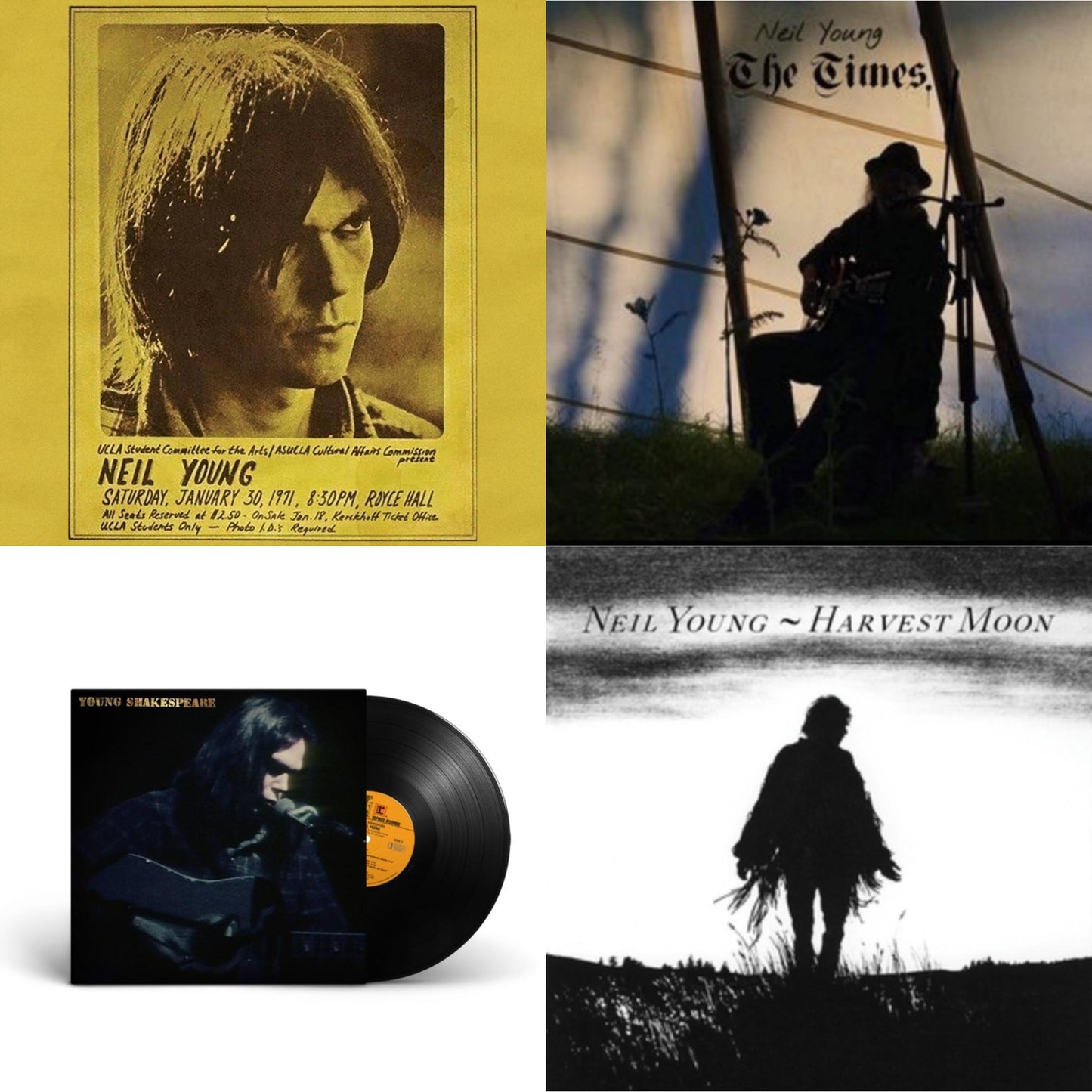 Royce Hall 1971 & Times & Young Shakespeare & Harvest Moon (2LP)