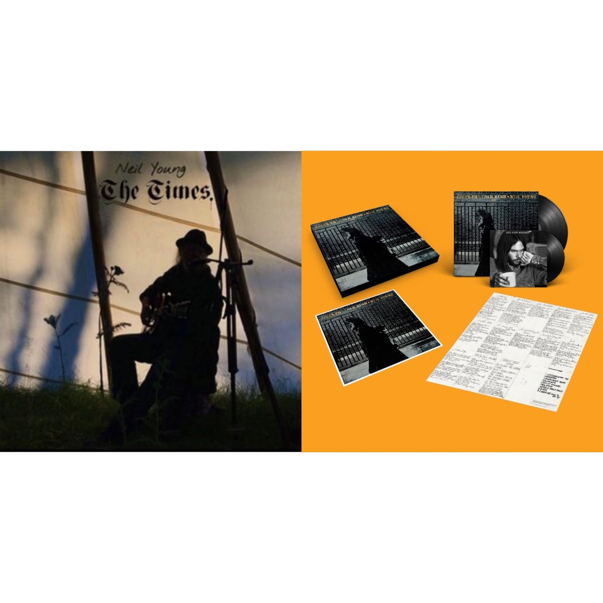 This is a 2 LP Vinyl SKU bundle.
1.This LP Vinyl is brand new.Format: LP VinylThis item's title is: TimesArtist: Neil YoungLabel: WARNER BROSBarcode: 093624885788Release Date: 2/19/2021
2.This LP Vinyl is brand new.