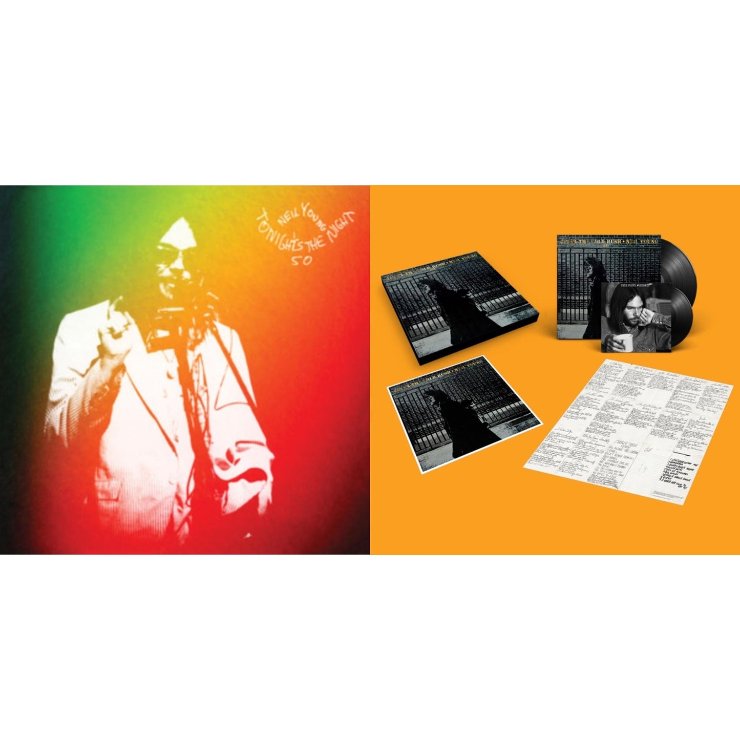 Tonight's The Night 50Th Anniversary (2LP) & After The Gold Rush (50Th Anniv Ed)