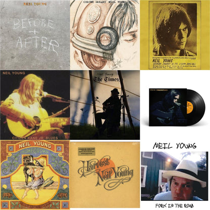 Before & After (Clear LP Vinyl) (I) & Chrome Dreams (2LP) & Royce Hall 1971 & Citizen Kane Jr. Blues 1974 (Live At The Bottom Line) & Times & Young Shakespeare & Homegrown & Harvest & Fork In The Road (140G)