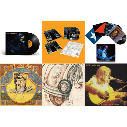 Chrome Dreams (2LP) & Citizen Kane Jr. Blues 1974 (Live At The Bottom Line) & Young Shakespeare & After The Gold Rush (50Th Anniv Ed) & Official Release Series Discs 13, 14, 20 & 21 & Homegrown