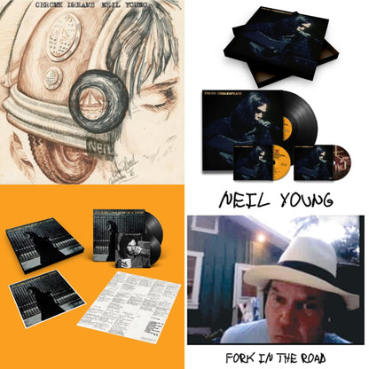 Chrome Dreams (2LP) & Young Shakespeare (Deluxe) & After The Gold Rush (50Th Anniv Ed) & Fork In The Road (140G)
