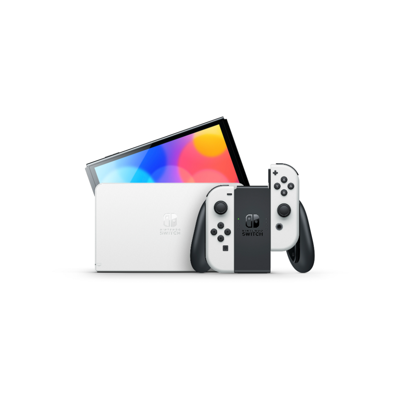 This is brand new.Nintendo Switch™ – OLED Model: Mario Kart™ 8 Deluxe Bundle  This bundle has everything you need to start playing right away, including a Nintendo Switch™ – OLED Model system with Neon Red and Neon Blue Joy-Con™ controllers. Plus, enjoy an added value of $79.