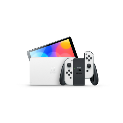 This is brand new.Nintendo Switch™ – OLED Model: Mario Kart™ 8 Deluxe Bundle  This bundle has everything you need to start playing right away, including a Nintendo Switch™ – OLED Model system with Neon Red and Neon Blue Joy-Con™ controllers. Plus, enjoy an added value of $79.