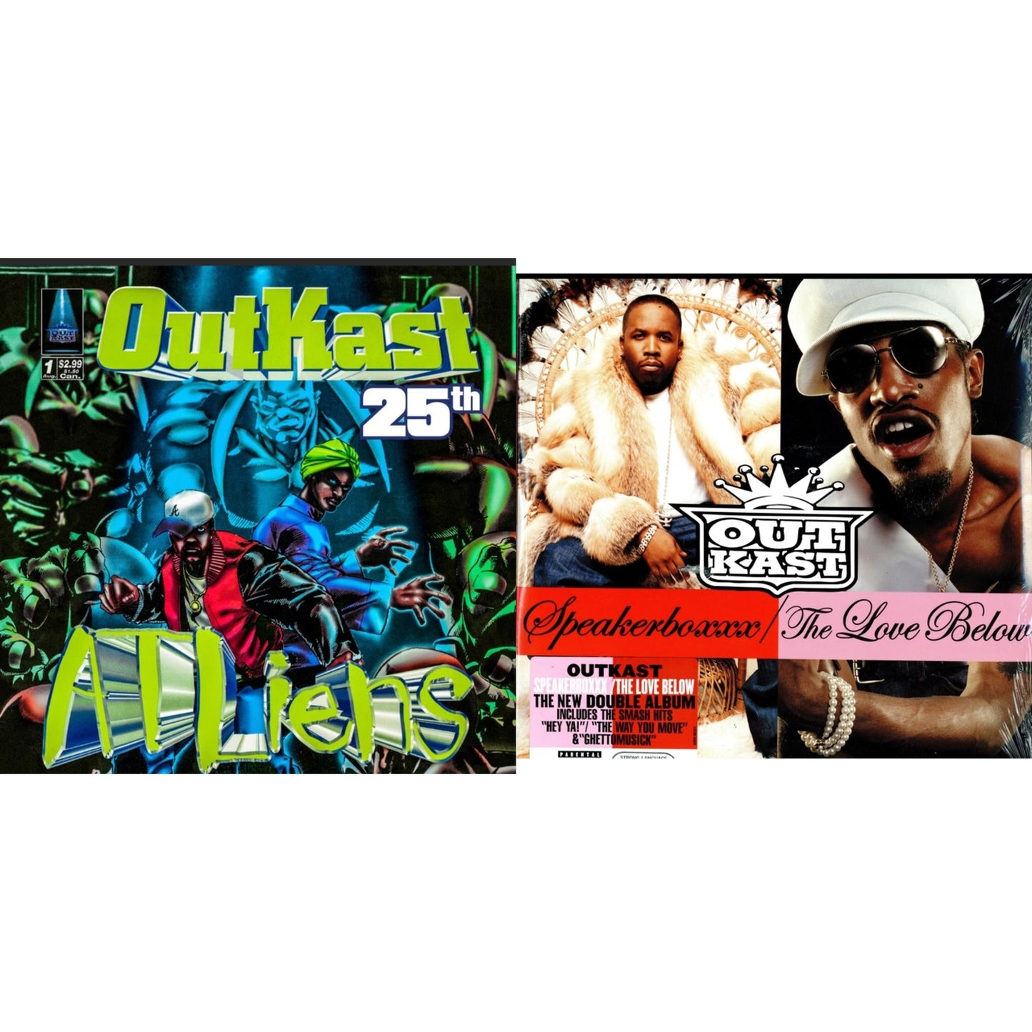 Atliens (X) (25Th Anniversary Edition/4LP/Deluxe/150G) & Speakerboxxx / Love Below