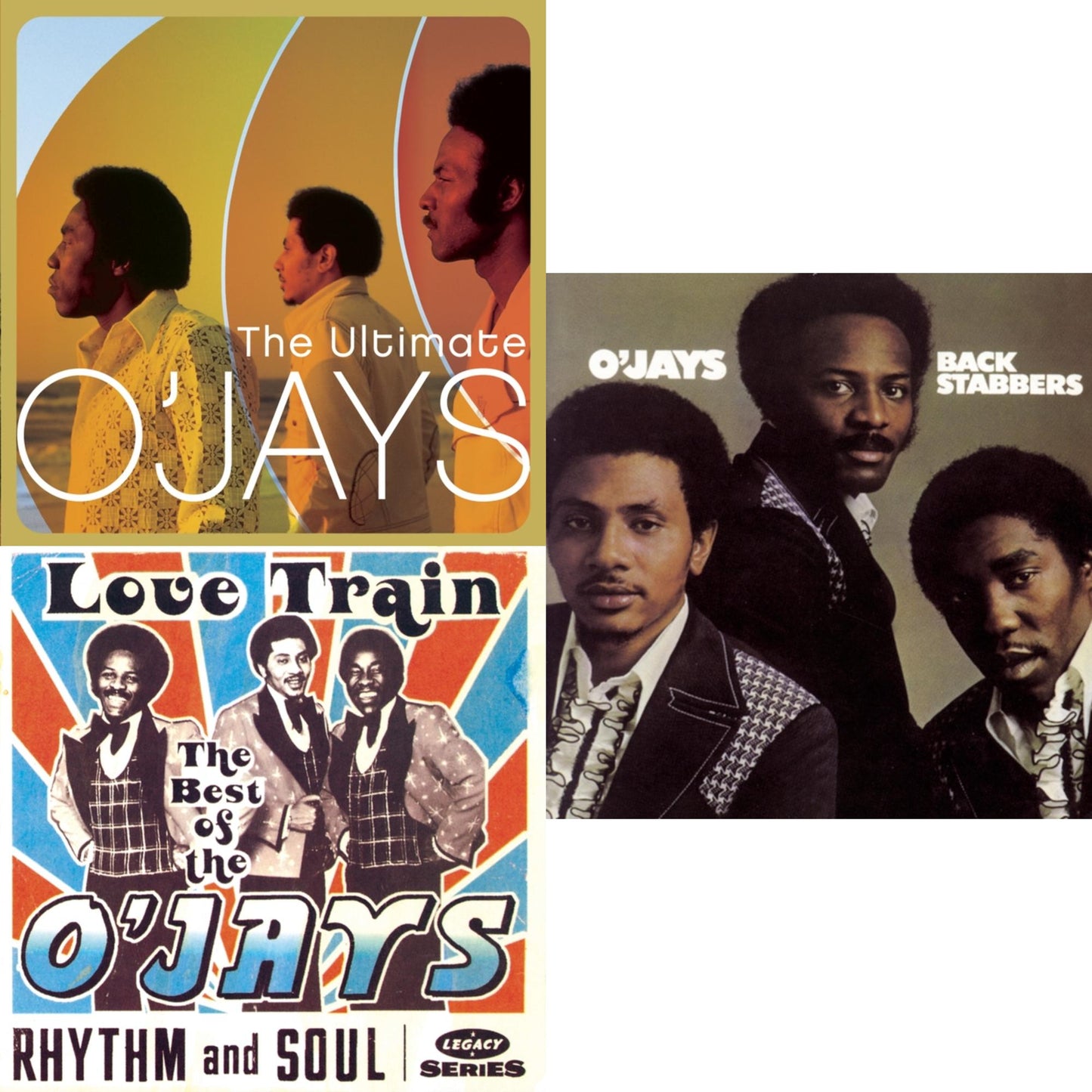 Ultimate O�Jays & Best Of O'jays: Love Train & Back Stabbers