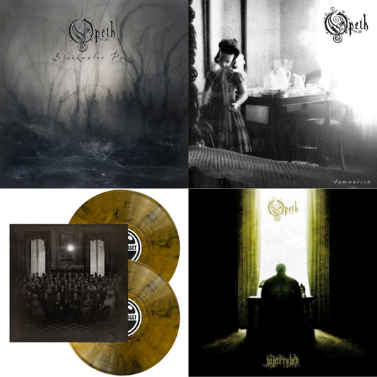 Blackwater Park (20Th Anniversary Edition/2LP/White/Black Smokey Light Transparent Vinyl) & Damnation (20Th Anniversary Edition) (180G) & Last Will & Testament (2LP/Gold & Black Marble Vinyl) & Watershed (Limited/180G)