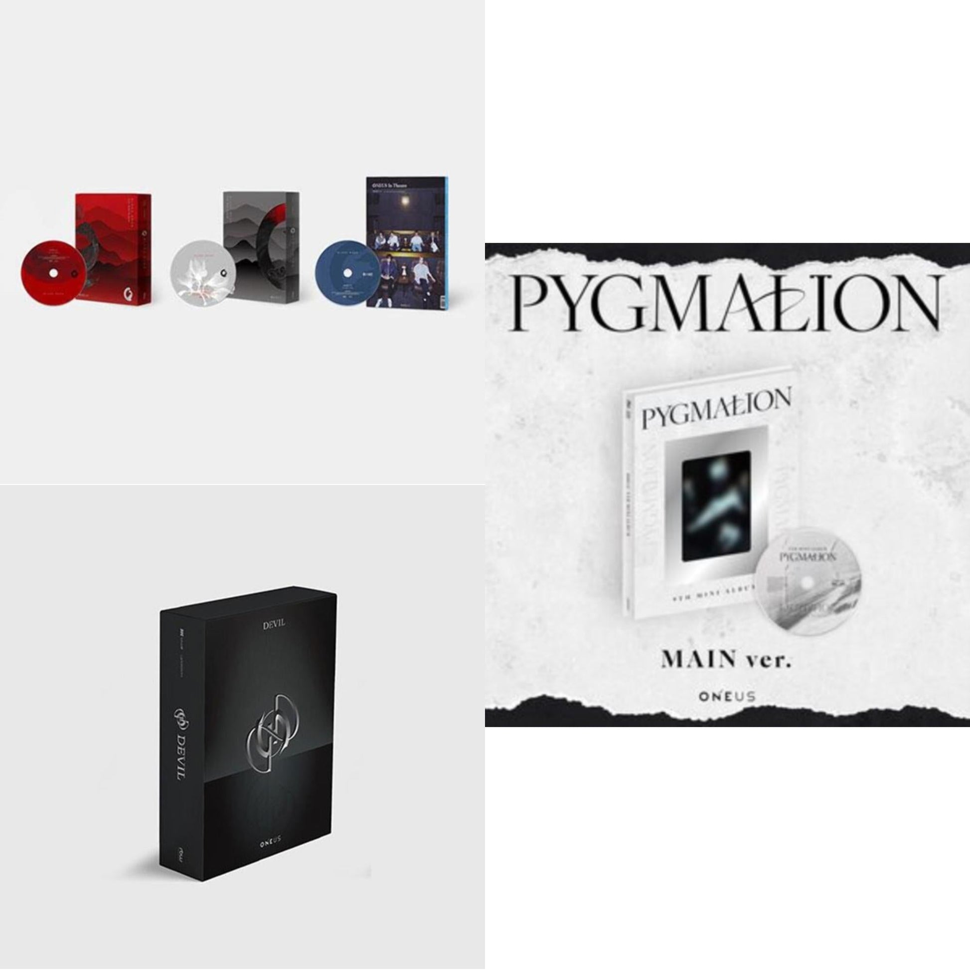 This is a 3 CD SKU bundle.
1.This CD is brand new.Format: CDMusic Style: K-popThis item's title is: Devil (Black Version)Artist: OneusLabel: RBWBarcode: 8804775155680Release Date: 1/20/2021
2.This CD is brand new.