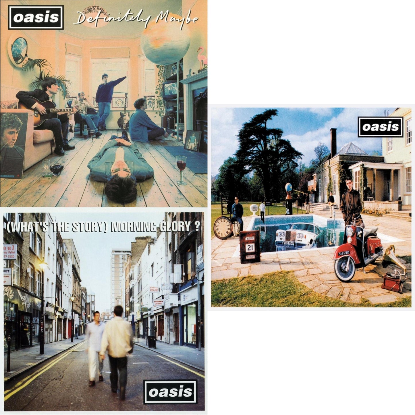 Definitely Maybe & (What’S The Story) Morning Glory? & Be Here Now