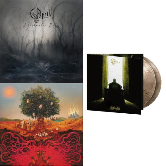 Blackwater Park (20Th Anniversary Edition/2LP/White/Black Smokey Light Transparent Vinyl) & Heritage (2LP/180G) & Watershed (2LP/Silver & Black Marbled Vinyl/180G/Numbered)