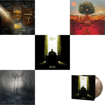 Pale Communion (Dl Card) & Blackwater Park (20Th Anniversary Edition/2LP/White/Black Smokey Light Transparent Vinyl) & Watershed (Limited/180G) & Heritage (2LP/180G) & Watershed (2LP/Silver & Black Marbled Vinyl/180G/Numbered)