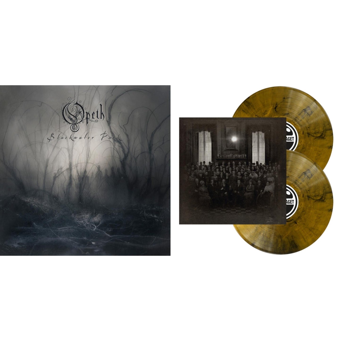 Blackwater Park (20Th Anniversary Edition/2LP/White/Black Smokey Light Transparent Vinyl) & Last Will & Testament (2LP/Gold & Black Marble Vinyl)