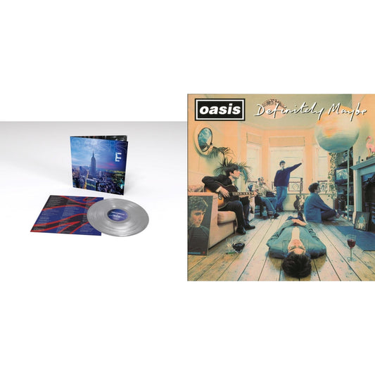 Standing On The Shoulder Of Giants (25Th Anniversary/Silver LP Vinyl) & Definitely Maybe