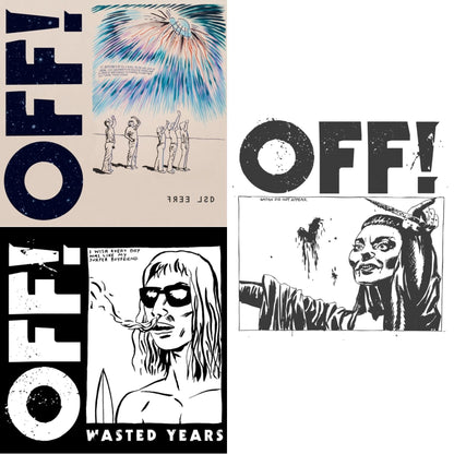 Off! & Wasted Years & Free Lsd