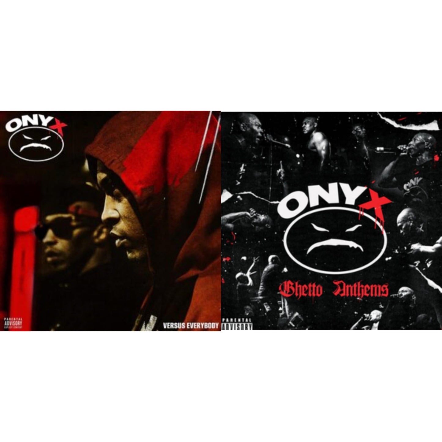 Onyx Versus Everybody & Ghetto Anthems (Red LP Vinyl)