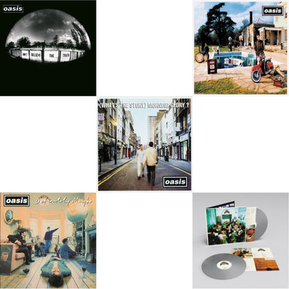 This is a 5 LP Vinyl SKU bundle.
1.This LP Vinyl is brand new.Format: LP VinylThis item's title is: Don't Believe The Truth (180G)Artist: OasisLabel: WHOLESALEBarcode: 5051961030013Release Date: 8/11/2020
2.This LP Vinyl is brand new.