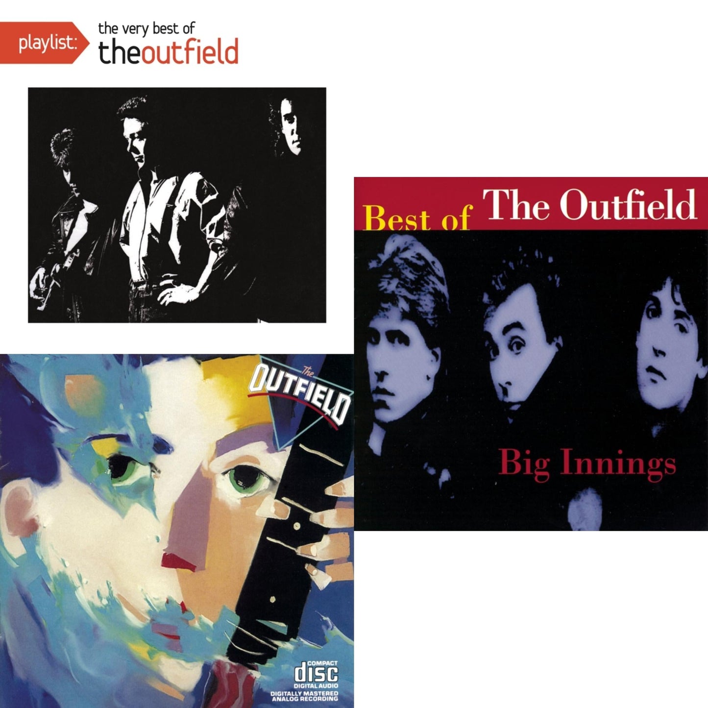 Outfield - Play Deep & Big Innings: Best Of & Playlist: Very Best Of Outfield - CD Bundle