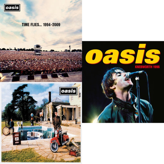 Time Flies… 1994-2009 (2CD) & Be Here Now & Knebworth 1996 (2CD)