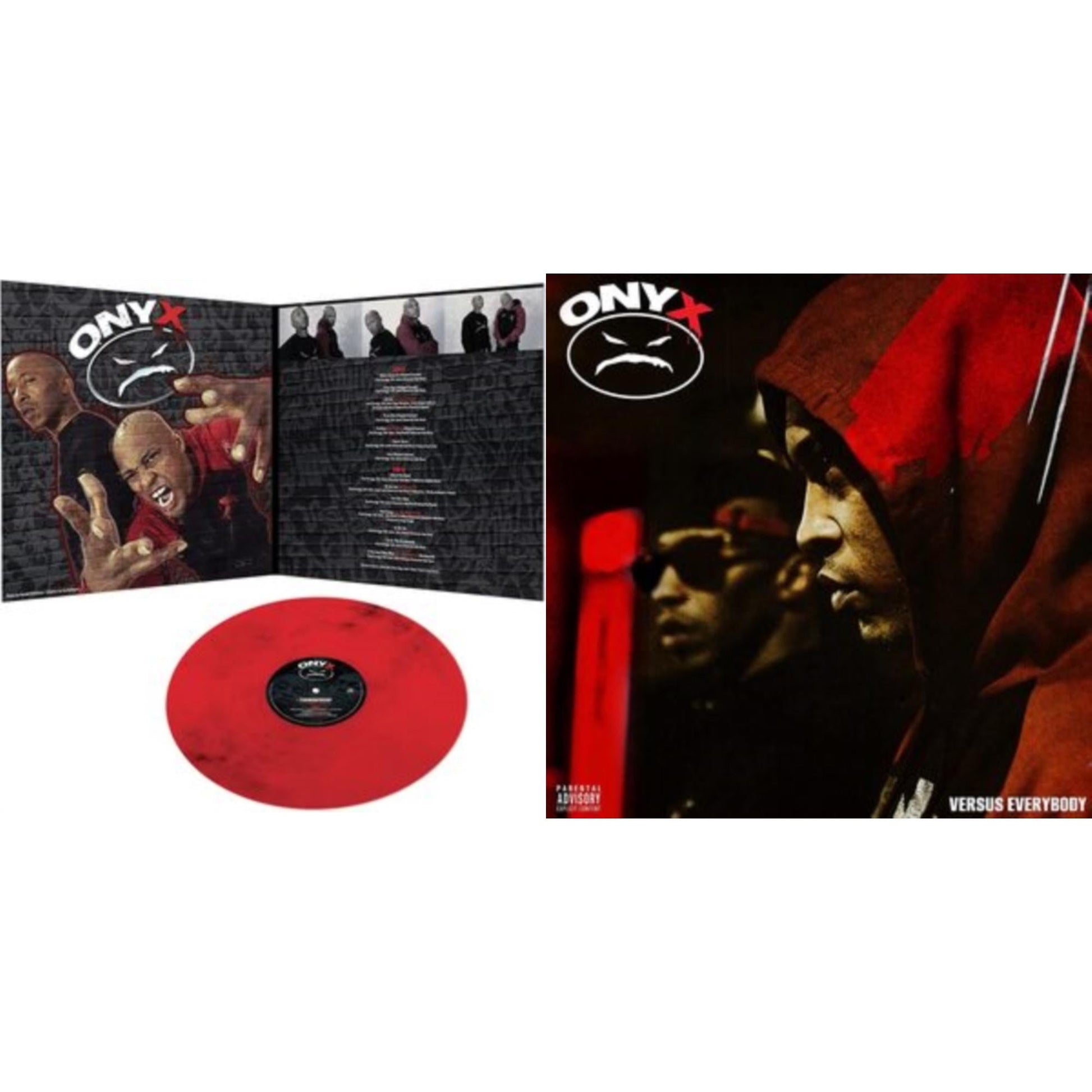This is a 2 LP Vinyl SKU bundle.
1.This LP Vinyl is brand new.Format: LP VinylMusic Style: FunkThis item's title is: Turndafucup (Red LP Vinyl)Artist: OnyxLabel: CLEOPATRABarcode: 889466253812Release Date: 5/6/2022
2.This LP Vinyl is brand new.