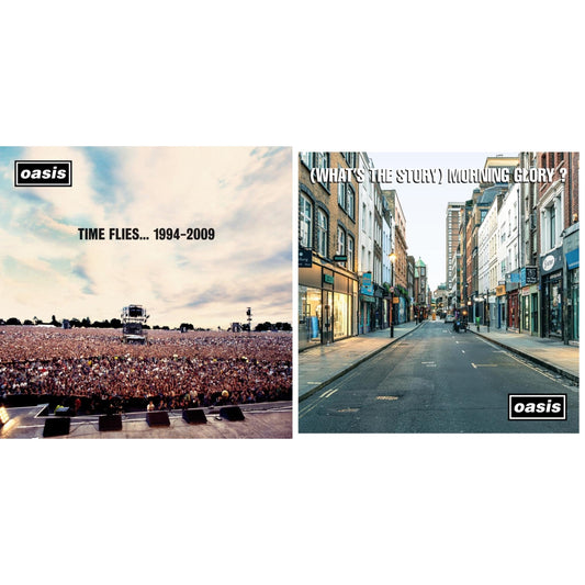 Time Flies… 1994-2009 (4LP) & (What's The Story) Morning Glory? (30Th Anniversary/Deluxe) (3LP)