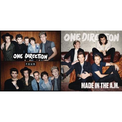 This is a 2 CD SKU bundle.
1.This CD is brand new.Format: CDThis item's title is: FourArtist: One DirectionLabel: COLUMBIA RECORDSBarcode: 888430671027Release Date: 11/17/2014
2.This CD is brand new.Format: CDMusic Style: Indie RockThis item's title is: Made In The A.M.