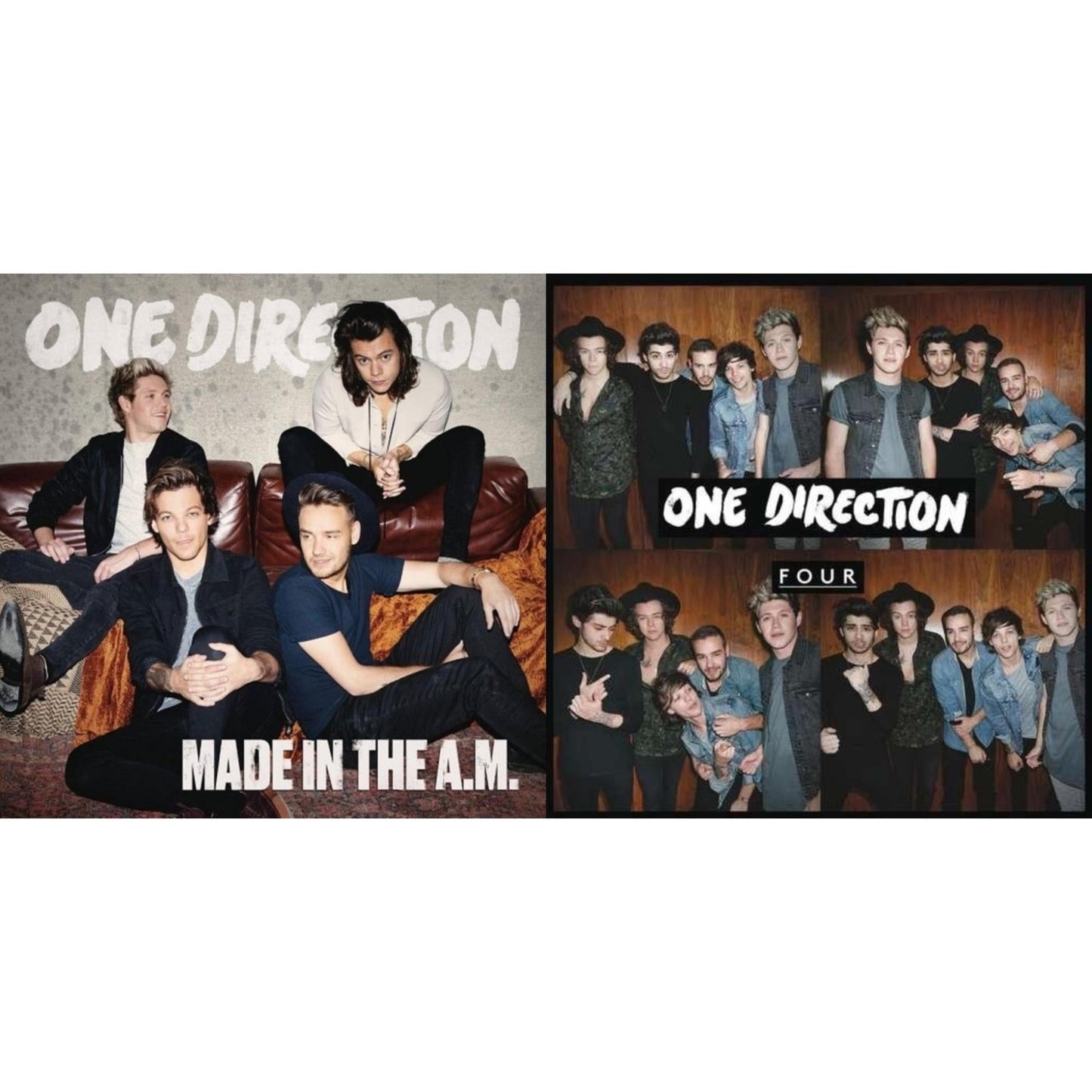 This is a 2 LP Vinyl SKU bundle.
1.This LP Vinyl is brand new.Format: LP VinylMusic Style: Pop RockThis item's title is: Made In The A.M. (2LP)Artist: One DirectionLabel: COLUMBIA/ SYCOBarcode: 888751713314Release Date: 11/13/2015
2.This LP Vinyl is brand new.