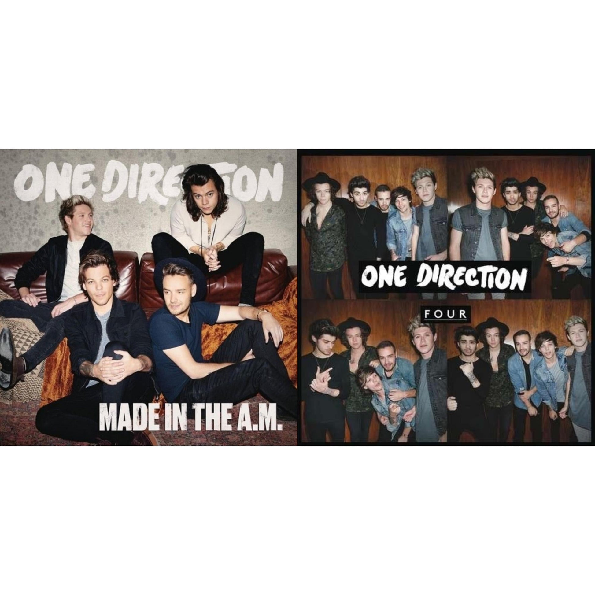 This is a 2 LP Vinyl SKU bundle.
1.This LP Vinyl is brand new.Format: LP VinylMusic Style: Pop RockThis item's title is: Made In The A.M. (2LP)Artist: One DirectionLabel: COLUMBIA/ SYCOBarcode: 888751713314Release Date: 11/13/2015
2.This LP Vinyl is brand new.