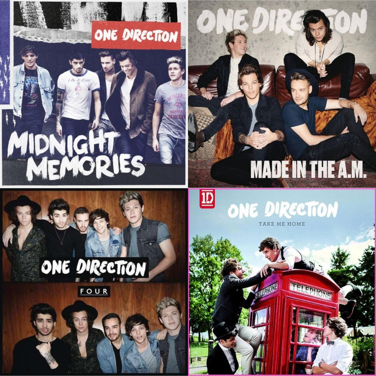 Take Me Home & Four & Made In The A.M. & Midnight Memories