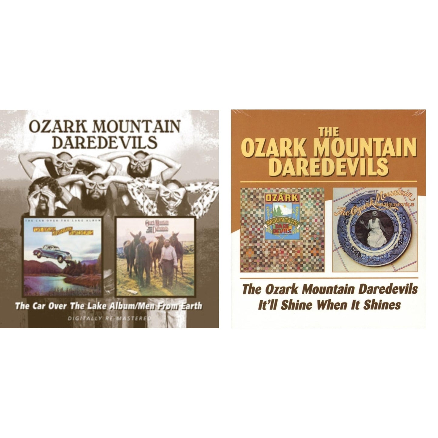 Ozark Mountain Daredevils / It'll Shine When It Shines (Remastered) & Car Over The Lake Album / Men From Earth (Remastered)