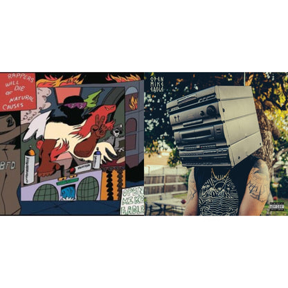 Component System With The Auto Reverse & Rappers Will Die Of Natural Causes (Silver LP Vinyl)