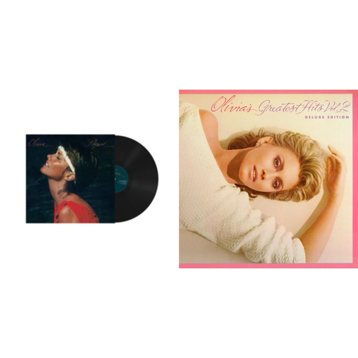 This is a 2 LP Vinyl SKU bundle.
1.This LP Vinyl is brand new.Format: LP VinylMusic Style: Pop RockThis item's title is: Physical (180G)Artist: Olivia Newton-JohnLabel: PRIMARY WAVEBarcode: 792755902233Release Date: 5/27/2022
2.This LP Vinyl is brand new.