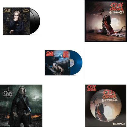 Patient Number 9 & Black Rain (2LP) & Bark At The Moon (40Th Anniversary) (Translucent Cobalt Blue LP Vinyl) & Blizzard Of Ozz (180G/30Th Anniversary Legacy Edition) & Blizzard Of Ozz (Picture Disc)
