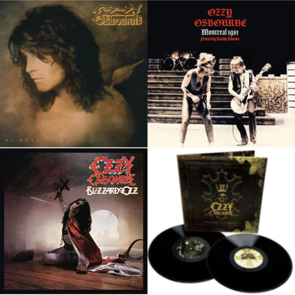 No More Tears (2LP) & Montreal (Red LP Vinyl) & Blizzard Of Ozz (180G/30Th Anniversary Legacy Edition) & Memoirs Of A Madman (2LP/180G/Gatefold)