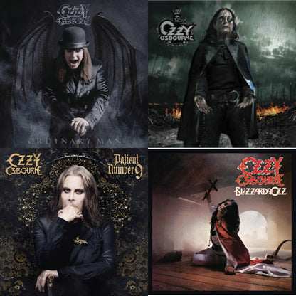 Ordinary Man (140G) & Black Rain (2LP) & Patient Number 9 (2LP/Crystal Clearvinyl) & Blizzard Of Ozz (180G/30Th Anniversary Legacy Edition)
